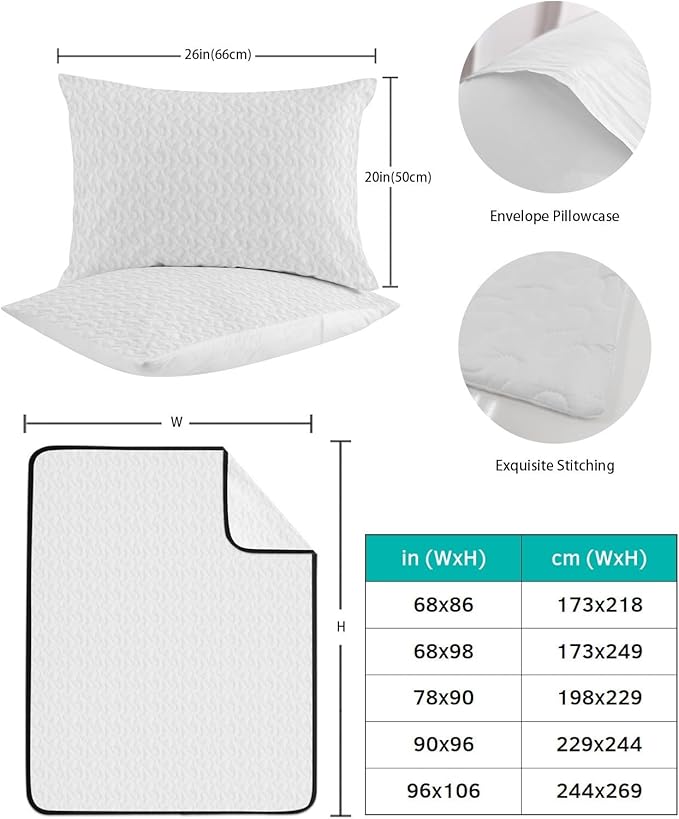 Quilts Twin Size, Retro Brown Soft Comforter Bedding Set for Bed, Farmhouse Buffalo Plaid Vintage Beige Lightweight Quilted Bedspread with Pillow Cover(2 Pieces) for All Season, 68x86 Inch