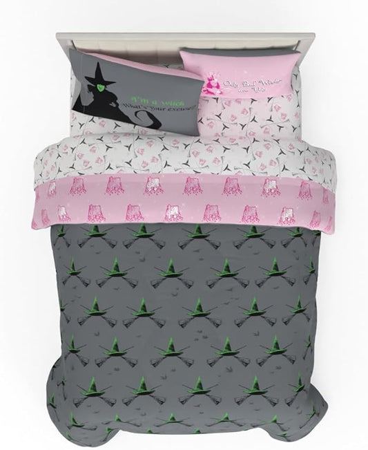 Collectibles The Wizard of OZ Bedding 7 Piece Super Soft Reversible Comforter and Sheet Set with Sham, Queen, (Officially Licensed Product) by Franco