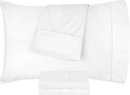 Utopia Bedding King Standard Pillow Cases - Pack of 4 - Envelope Closure - Soft Brushed Microfiber Fabric - Shrinkage and Fade Resistant Pillow Covers 20 X 36 Inches (King Std, White)
