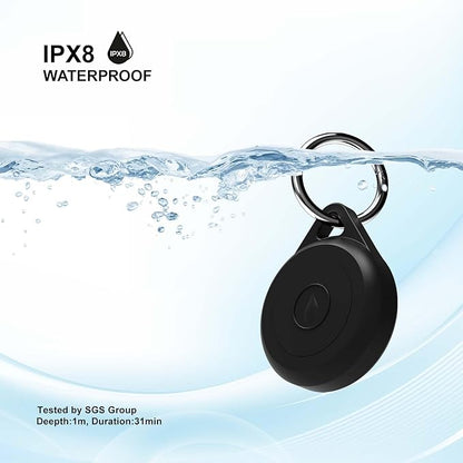 for Air tag Keychain Holder Case for Apple Air tag 1st & 2nd Generation, 2 Pack of IPX8 Waterproof, Fully Shockproof, Anti Scratch for Air tag Holder Case for Key, Kid, Bag, Luggage, Pets Collar | 2 Pack