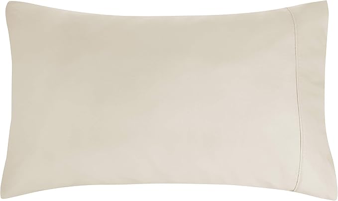 Amazon Basics Lightweight Super Soft Breathable Brushed Microfiber 4 Piece Bed Sheet Set with 14-Inch Deep Pockets, Wrinkle Resistant, Queen, Beige, Solid