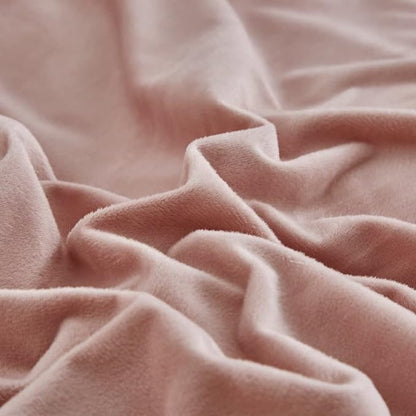 Houseri Velvet Pink Comforter Set Twin Girls Light Pink Fluffy Bedding Comforter Twin Size Kids Blush Pink Sherpa Fuzzy Bedding Sets Flannel Furry Rose Pink Comforter Twin Warm Bed Comforters Blanket