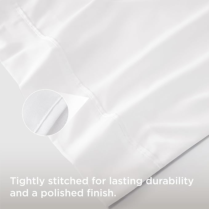 Bedsure Body Pillow Case Cover - Ivory Brushed Microfiber Long Pillow Cases, Ultra Soft and Cozy Body Pillowcase with Envelope Closure for Kids, Wrinkle, Fade Resistant, 1 Pack, 20x54 Inches