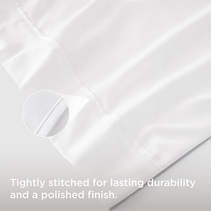 Bedsure Body Pillow Case Cover - Ivory Brushed Microfiber Long Pillow Cases, Ultra Soft and Cozy Body Pillowcase with Envelope Closure for Kids, Wrinkle, Fade Resistant, 1 Pack, 20x54 Inches