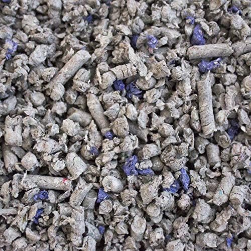 Vitakraft Fresh World Small Animal Bedding - Ultra Strength - Pet Bedding for Litter Boxes and Cages (16 L),Gray, 975 cu in (Pack of 2)