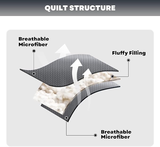 Maple&Stone Quilt Set California King Size, Lightweight Grey Bedspread Ultrasonic Chevron Pattern Light Coverlet for All Season Comforter Bedding Decor - 3 Piece Bed Cover Sets
