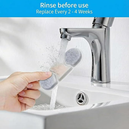 50 PCS/Set Dog Fountain Filter Replacement for Zuqqony DYSJ0112L/3.2Gal Water Fountain, Dog Water Bowl Dispenser for Large Dogs or Multi-Pet Home(24 Water Filters+24 Pre-filter Sponge+2 Brush)