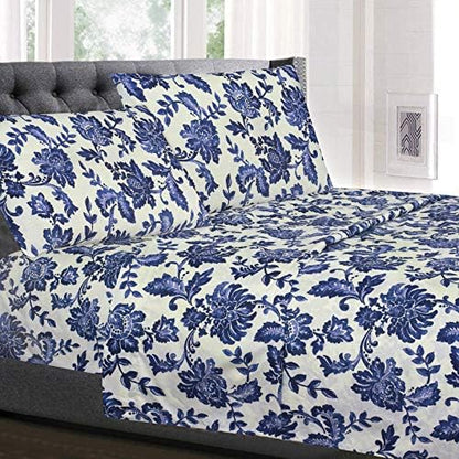 California King Sheet Sets - Breathable Luxury Sheets with Full Elastic & Secure Corner Straps Built In - 1800 Supreme Collection Cal King Deep Pocket Bedding Set, Sheet Set, California King, Tuscany
