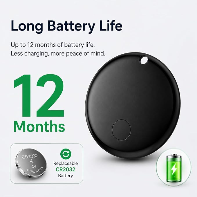Pet Tracker,GPS Tracker for cat,Smart tag,Waterproof Compatible with Find My,No Monthly Fee,Advanced Tracking Solution Smart Collar for Pet Safety Ideal Small Large Cats(iOS Only)
