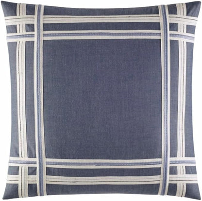 Nautica - King Comforter Set, Soft Yarn-Dyed Cotton Bedding, Medium Weight for Year Round Use, 3 Piece Bed Set with Matching Pillowcases (Fairwater Blue)