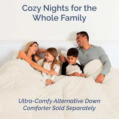 Full XL Bed Sheet - 4 Piece Full XL Bed Sheets Set - Soft, Breathable & Cooling - Hotel Luxury Bedding for Women, Men, Kids, Teens, Boys & Girls - Deep Pockets, Comfy, Fade & Wrinkle Free - Off White