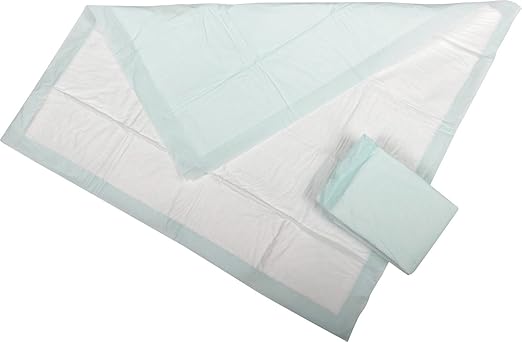 Medline Super Absorbent Underpad, 30" x 36", 75 Count, Extra Large Disposable Incontinence Pads, Protective Bed Pads, Chucks, For Kids, Adults, Elderly, Furniture & Surface Protection Pee Pad
