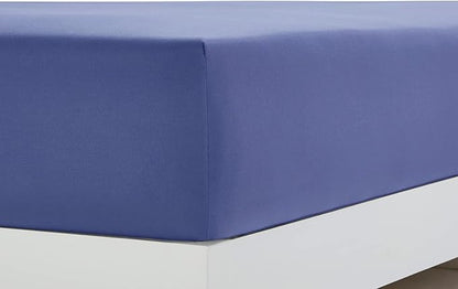 Clara Clark Bed Sheets, Premier 1800 Series 4 Piece Bed Sheet Set, Deep Pocket, Wrinkle, Fade, Stain Resistant, Luxury Soft Bedding Sheets & Pillowcases, Full, Steel Blue