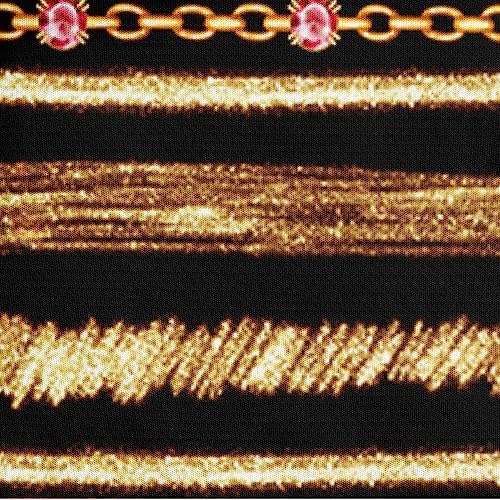 Gold Glitter Chains Duvet Cover and Pillowcases for Gilrs Bedroom Pink Bed Set Decor Black Comforter Cover Sets Queen Size