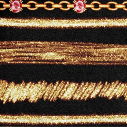 Gold Glitter Chains Duvet Cover and Pillowcases for Gilrs Bedroom Pink Bed Set Decor Black Comforter Cover Sets Queen Size