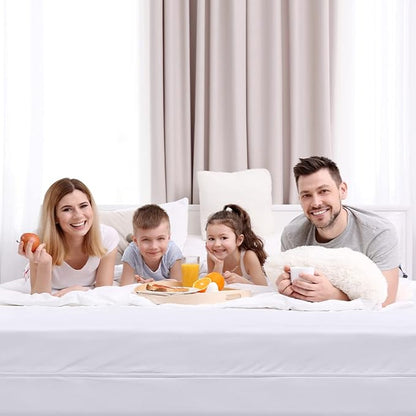 Utopia Bedding Mattress Protector Zippered Twin XL Size, 100% Waterproof Bed Bug and Dust Mite Proof Mattress Encasement, Absorbent 6 Sided Mattress Cover
