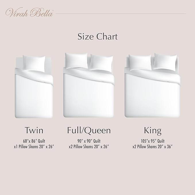 Virah Bella 3 Piece Full/Queen Cabin Quilt Bedding Set - Creekside Bear - Rustic Country Reversible Patchwork Comforter Set with Decorative Pillow Shams