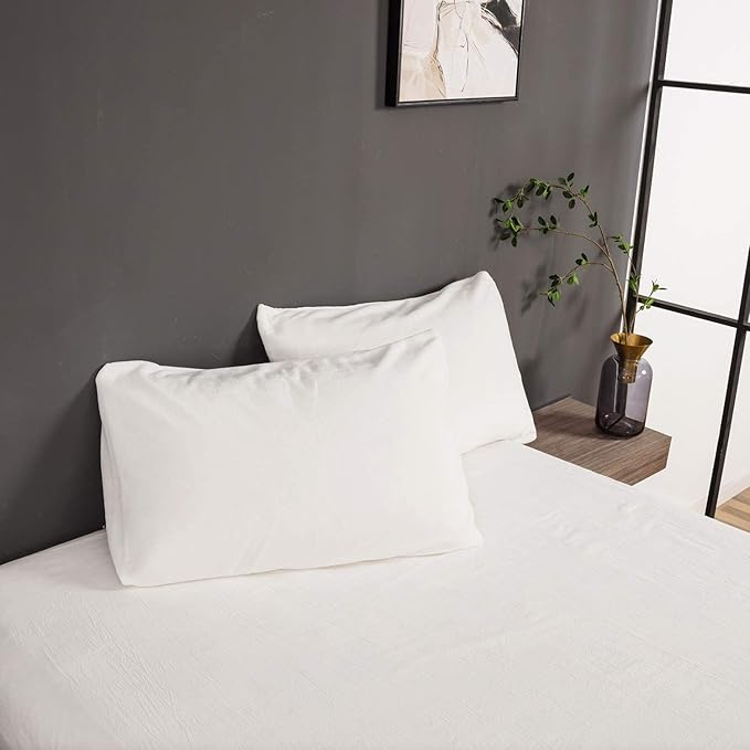 Houseri Plain White Velvet Comforter Set Twin Fluffy Flannel All White Furry Bedding Sets Kids Fuzzy Comforter Sherpa Bedding Comforters Sets Twin
