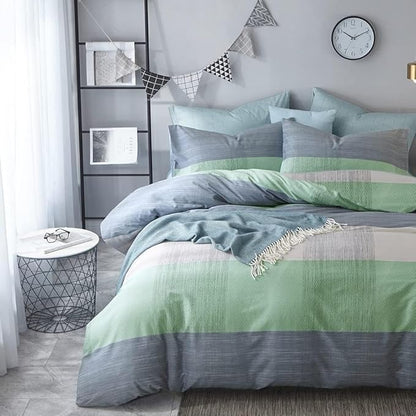 LifeTB Twin XL Comforter Set Patchwork Bedding Comforter Set Soft Fluffy Geometric Plaid Bedding Set for All Seasons Cozy Patchwork Plaid Checkered Pattern Comforter Twin XL with 2 Pillow Shams