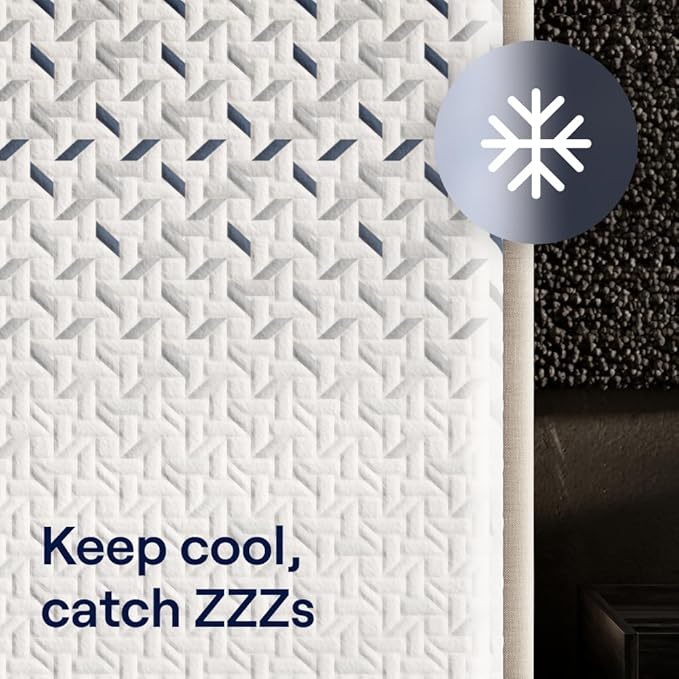 Nectar Ultra 15“ Full Mattress - Medium Firm - Cooling Fibers & Temperature Regulating Material - Back Pain Relief - Zoned Ergonomic Support Layer - 365-Night Mattress Trial