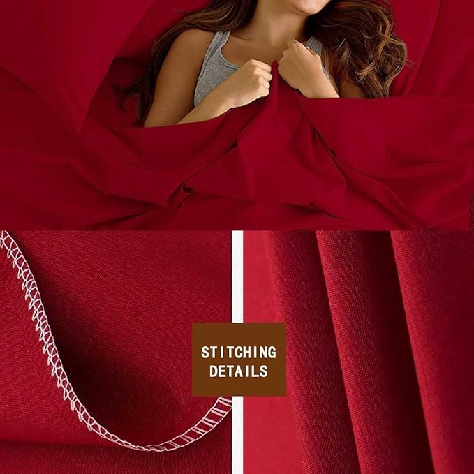 Microfiber Long Body Pillowcases 2 Pack, Super Soft Bed Pillow Covers Envelope Closure, Wrinkle, Fade and Stain Resistant, 20x54
