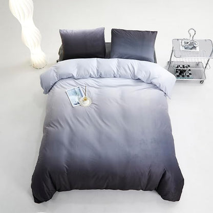 Cottonight Velvet Comforter King Fluffy Dark Grey Flannel Bedding Set Women Men Thick Warm Winter Blanket Quilts Sherpa Micromink White Grey Modern Chic Plush Fashion Bedding King