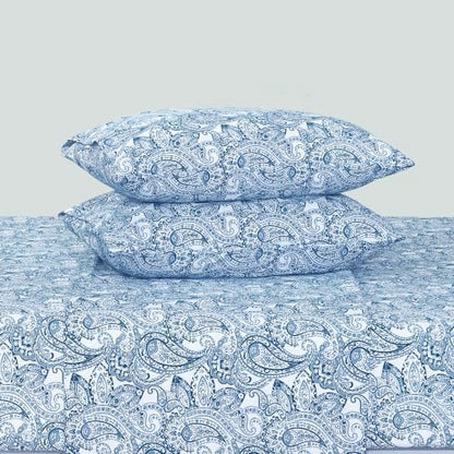Feather & Stitch 100% Cotton Sateen 500 TC King Size Bed Sheet Set