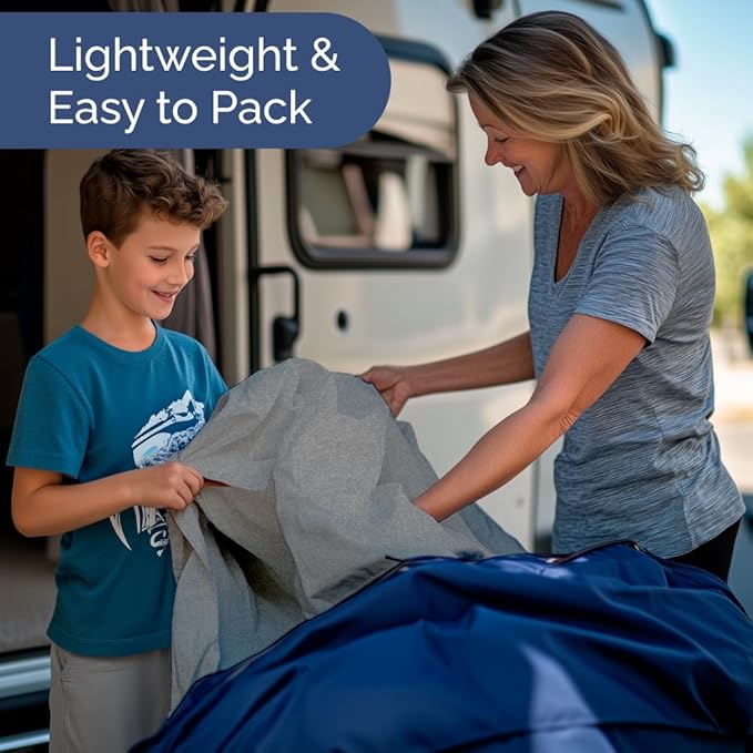 Short Queen Size 4 Piece Sheet Set - RV Short Queen, Soft, Breathable and Cooling Bed Sheets Set with Deep Pockets - Hotel Luxury Bedding for Women, Men, Kids, Teens, Boys and Girls - Heathered Grey