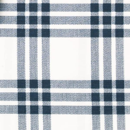 Eddie Bauer - Full Sheets, Cotton Percale Bedding Set, Crisp & Cool Home Decor, Dorm Room Essentials (Navy Plaid, Full)