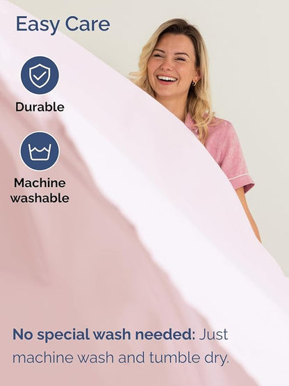 Extra Deep King Sheet Set - 6 Piece Breathable and Cooling Sheets - Hotel Luxury Bedding for Women, Men, Kids & Teens - Easy & Secure Fit - Soft and Wrinkle Free - Extra Deep Pockets - Lavender Pink
