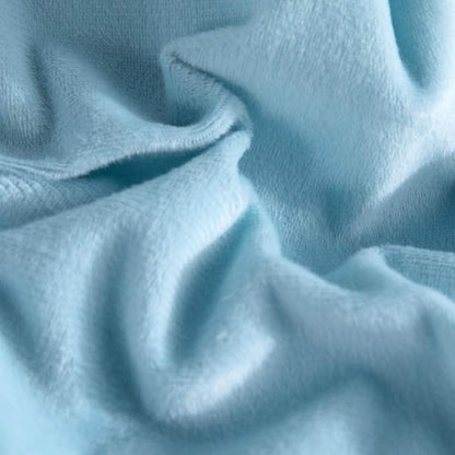 Wajade Faux Fur Plush Galaxy Blue Comforter Set Fluffy Fuzzy Shaggy Bedding Set - 3PC Full Size Microfiber Soft Warm Quilt Set
