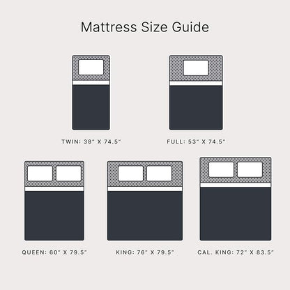 Signature Design by Ashley Chime 12 Inch Hybrid Full Mattress, Memory Foam Mattresses with Lumbar Support, High-Density Foam & Pocketed Coils for Comfort & Back Support, Mattress in a Box, Full Size