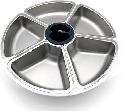 Stainless Steel Bowl Inserts for C500 Five-meal Automatic Pet Feeders (Pack of 5)