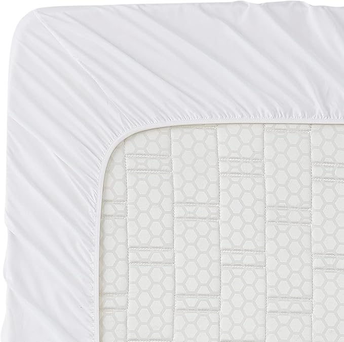 Clara Clark Bed Sheets, Premier 1800 Series 4 Piece Bed Sheet Set, Deep Pocket, Wrinkle, Fade, Stain Resistant, Luxury Soft Bedding Sheets & Pillowcases, California King, White