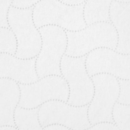 American Baby Company Waterproof Embossed Quilt-Like Flat Bassinet Protective Pad Cover White 15" X 33"