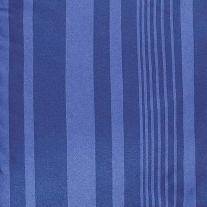 Amazon Basics Full/Queen Comforter Set with Sheets, 7-Piece Blue Calvin Striped Bedding, Lightweight Microfiber Bed-in-a-Bag