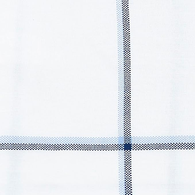 Nautica - Twin Sheets, Cotton Percale Bedding Set, Crisp & Cool, Fully Elasticized, Ideal Dorm Essentials (Plot Blue, Twin)