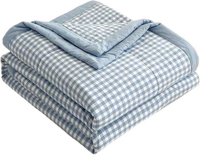 Lightweight Summer Bedspread Quilt Coverlets Bedding Set Queen King Size,Air Conditioning Comforter Blanket Skin-friendly Soft Breathable Geometric Pattern Bedding Coverlet For All Season ( Color : 2#