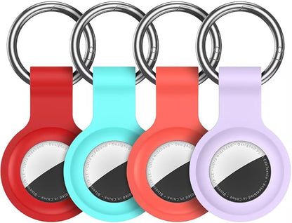 Compatible for AirTag Holder Keychain for Apple Air Tag 1st&2nd Generation | Airtag Key Chain Ring Case Cover for Air Tag Holder GPS Tracker Item Air Tags Finders Air Tagholder for Kids,Bags,Luggages