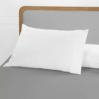 Utopia Bedding Queen Pillow Cases - 24 Pack - Envelope Closure - Soft Brushed Microfiber Fabric - Shrinkage and Fade Resistant Pillow Covers Queen Size 20 X 30 Inches (Queen, White)