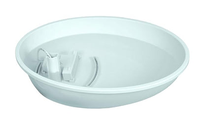 Pioneer Pet Swan Pet Drinking Fountain for Cats and Dogs - 80oz Capacity, Great for Multiple Pets – Great for Pets Who Love the Faucet - Bubbler and Bowl Dispenser Design Keeps Water Moving