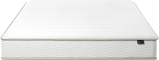 Zinus 8 Inch Foam and Spring Hybrid Mattress [New Version], Full, Fiberglass Free, Medium Firmness, Durable Support, Certified Safe Foams & Fabric, Mattress in A Box