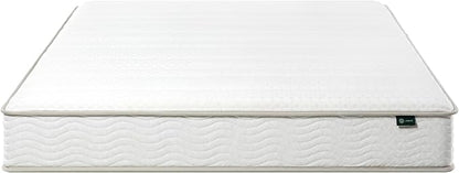 Zinus 8 Inch Foam and Spring Hybrid Mattress [New Version], California King, Fiberglass Free, Medium Firmness, Durable Support, Certified Safe Foams & Fabric, Mattress in A Box