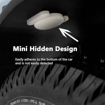 GPS Tracker for Vehicles, 1PCS Tracker Device for Vehicles, Work with Find My (iOS Only), Tracking Devices for Cars Hidden with Magnetic Case, No Monthly Fee Car Tracker, White