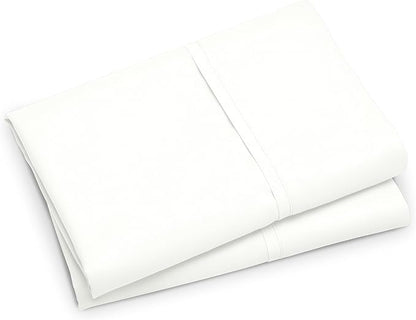 Bare Home Microfiber Pillow Cases - Standard/Queen Size Set of 2 - Cooling Pillowcases - Double Brushed - Ivory Pillowcases 2 Pack - Easy Care (Standard Pillowcase Set of 2, Ivory)