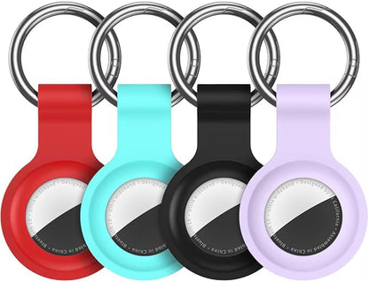 Compatible for AirTag Holder Keychain for Apple Air Tag 1st&2nd Generation | Airtag Key Chain Ring Case Cover for Air Tag Holder GPS Tracker Item Air Tags Finders Air Tagholder for Kids,Bags,Luggages