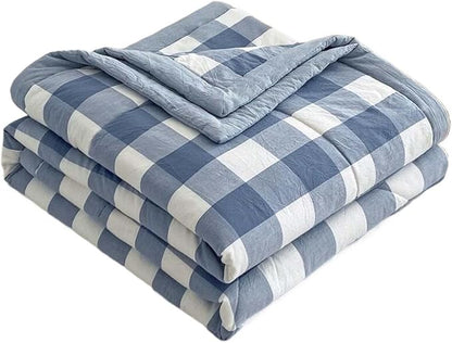 Lightweight Summer Bedspread Quilt Coverlets Bedding Set Queen King Size,Air Conditioning Comforter Blanket Skin-friendly Soft Breathable Geometric Pattern Bedding Coverlet For All Season ( Color : 3#