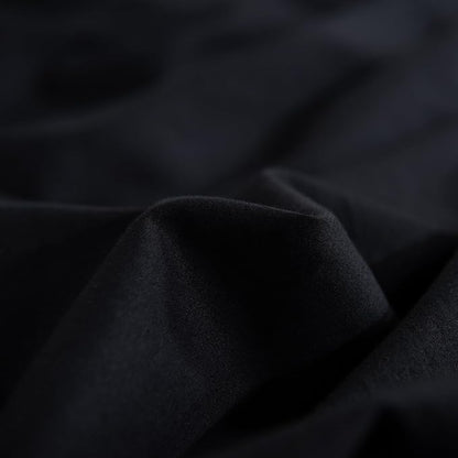 NEXHOME PRO Twin Duvet Cover Set – 100% Certified Organic Cotton with Washed Feel & Linen-Like Texture, Comfortable & Breathable, Home Bedding Set Black (No Comforter)