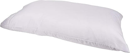 KAF Home Brushed Microfiber Pillow Cases Bulk Pack, Control Allergies and Ensure Sound Sleep, Set of 12, White