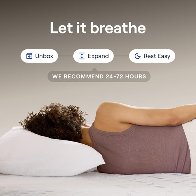 Nectar Ultra 15“ Twin XL Mattress - Medium Firm - Cooling Fibers & Temperature Regulating Material - Back Pain Relief - Zoned Ergonomic Support Layer - 365-Night Mattress Trial
